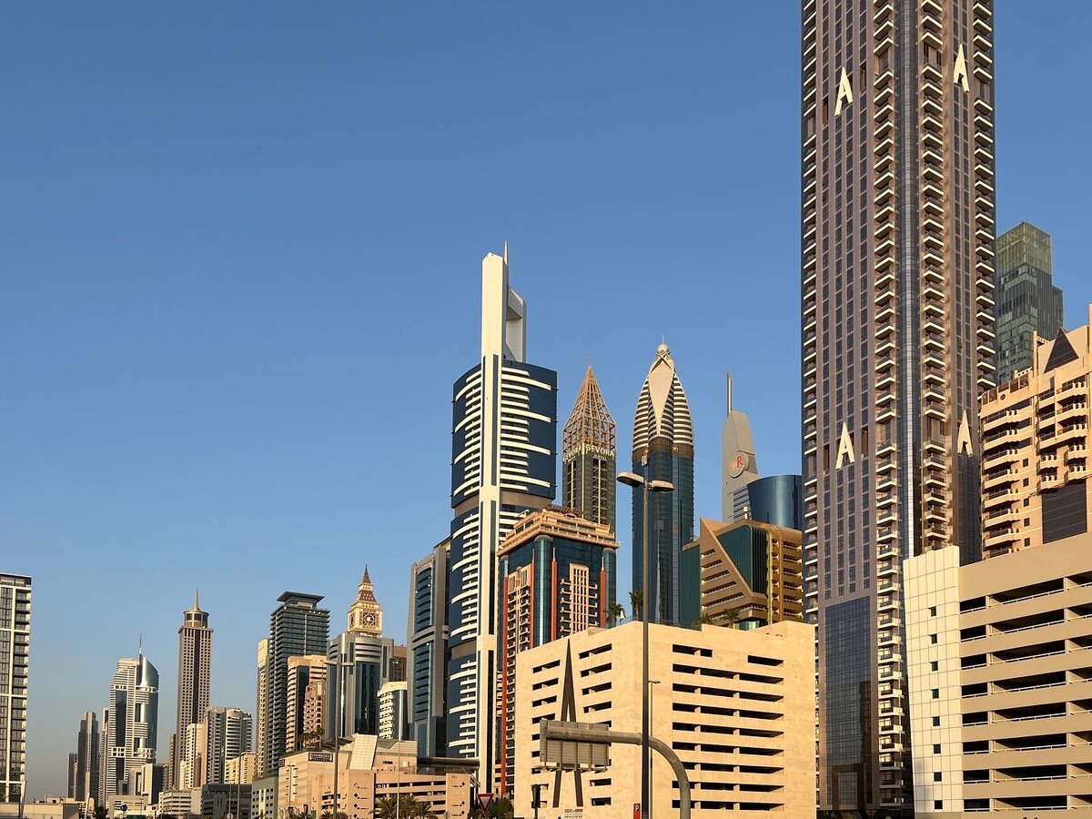 Дубайские небоскрёбы