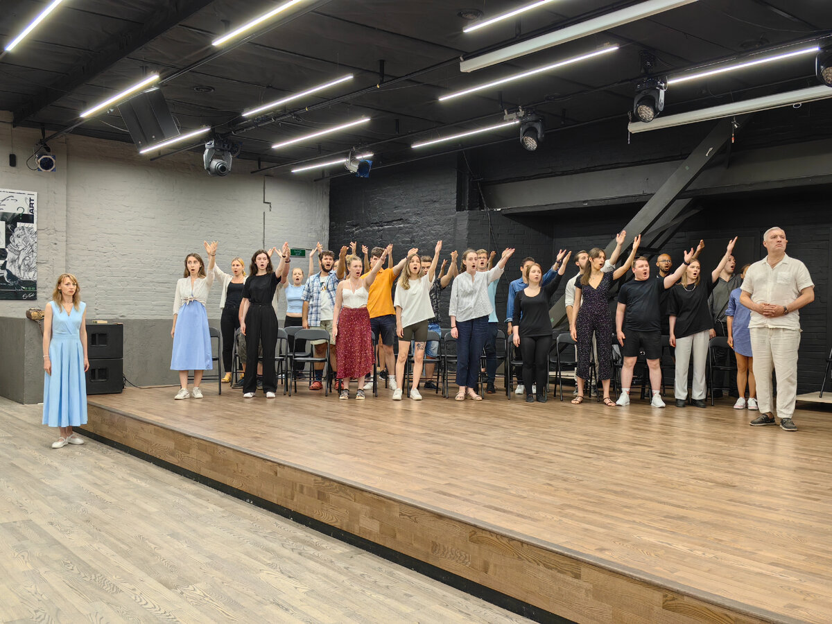 Репетиционный процесс. 1 акт.