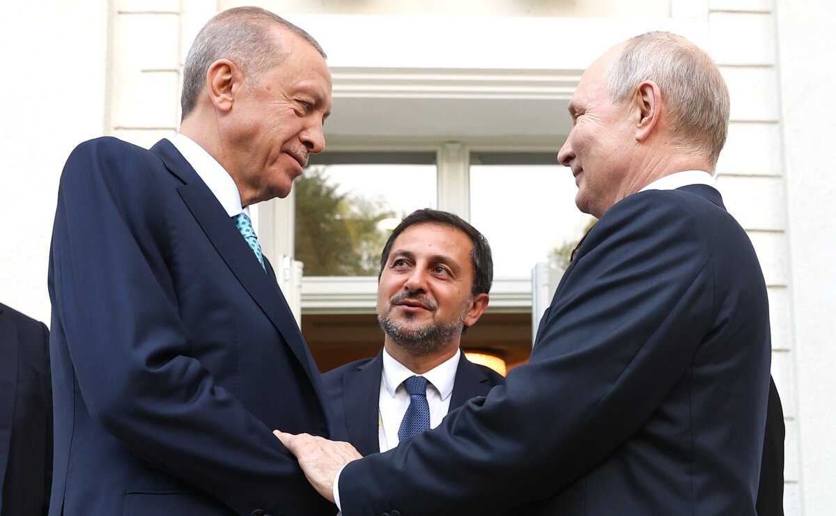 Путин и Эрдоган перед переговорами