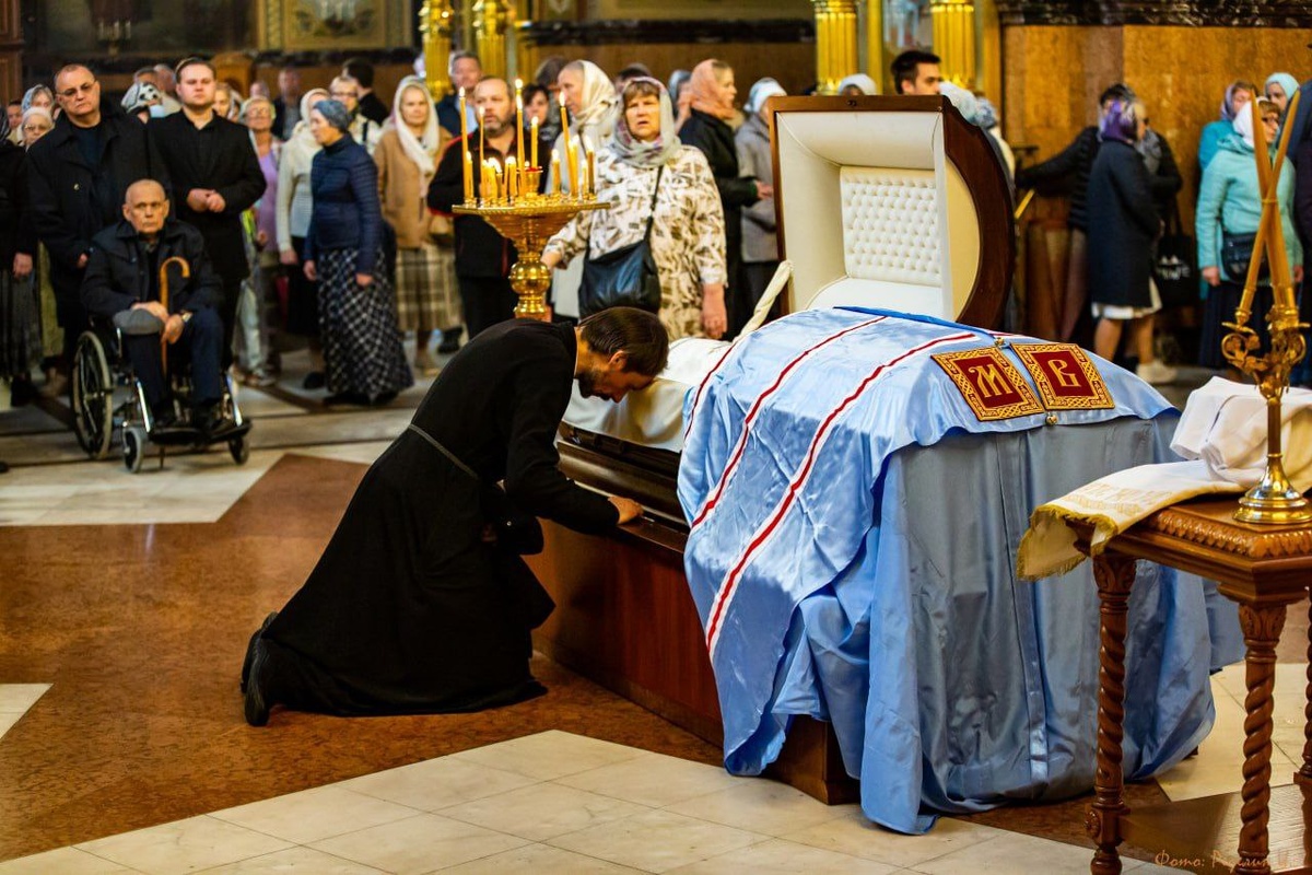  📷    В Подмосковье состоялось погребение митрополита Оренбургского и Саракташского Вениамина Андрей Севостьянов