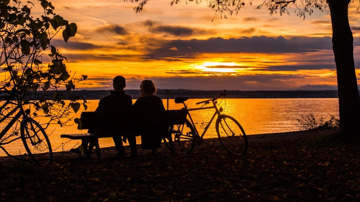 Если закат красный – скоро морозы. Фото: pxhere.com