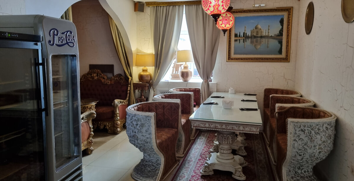 "Tajj Mahal", интерьер