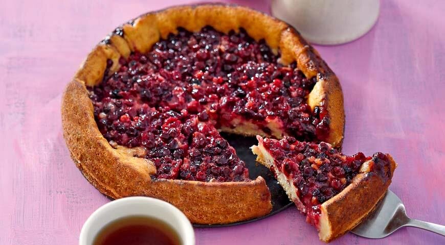 кекс с клюквой