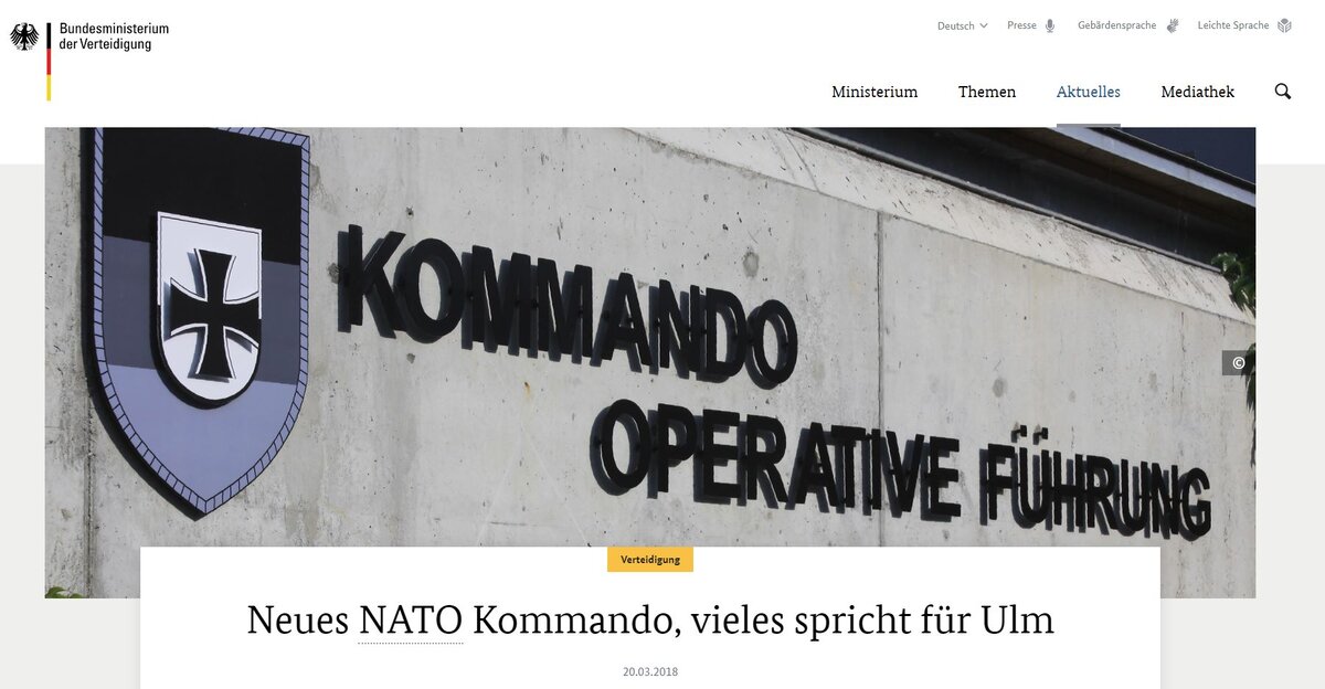 PrtScr bmvg.de