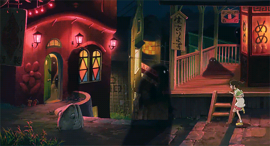 аниме "Унесенные призраками"