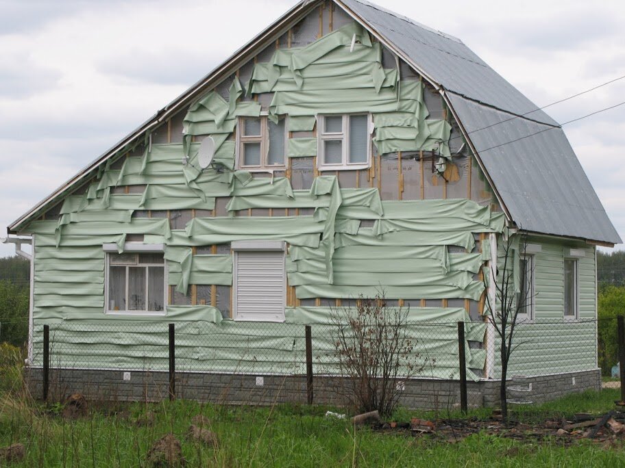 Чем отделать старый дом