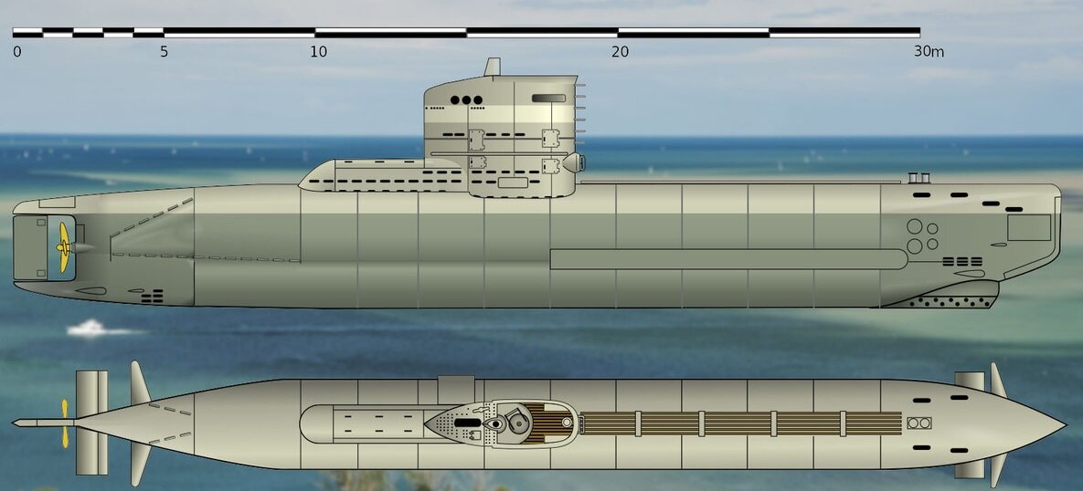 подводная лодка UX-791