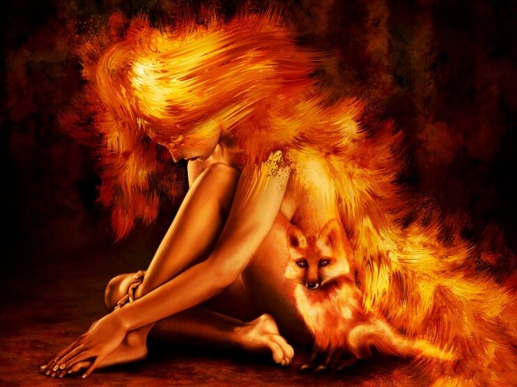    —  Если церковь встречу, надо будет свечку за того духа поставить. Аккуратно пулю всадил. В бицепс. Кость не задел. И ущерба мизер, и до точки эвакуации спокойно дошёл, ещё и отпуск получил. Точно поставлю. Я-то к нему невежливо отнёсся, полмагазина всадил. А вот Бульбашу руки переломаю. Давно б переломал, но он зараза почти на полцентнера тяжелее, и на голову выше. Всё равно ручонки я ему повыдергаю, которыми он гад, мне в рану спирт заливал. Улыбался при этом, сука. Садист бульбашский. Или тоже свечку поставить? За здравие. Всё же рану он хорошо прочистил и обработал, без воспаления обошлось. Поставлю. Но ручонки потом, один хрен выдерну. 
   Хорошо валяться на морском берегу, под жарким солнцем. Можно кверху брюхом, можно перевернуться, что Мишка незамедлительно и проделал. Не надо фишку сечь, не надо к шорохам прислушиваться, —  красотишша! Близко заскрипела галька.
   —   Молодой человек, вы не будете против, если я рядом с вами расположусь?
  Мишка приоткрыл глаз. В нескольких сантиметрах от своего носа увидел ступни, обутые в пляжные тапочки. Маленькие, аккуратные такие. Ступни разумеется. Скосил глазом выше. Ножки. Стройные. Молочно белая кожа.
   —  Такая кожа только у ярко-рыжих бывает. —  Подумал он.
   —  Вообще-то таким рыжим, загорать только поздно вечером нужно. После захода солнца. Либо рано утром, до захода. Обгорите здесь.
   —  А почему вы решили что я рыжая? Вы никак не можете видеть что-то выше моих коленей. И кстати, вы тоже не блещете бронзовым загаром.
   —  Интуиция. —  Ответил Мишка, поднимаясь. На мгновение остолбенел. —  Олька! Точно Олька! —  Пронеслась мысль. 
  —  Именно благодаря ей, я знаю не только цвет ваших волос и замечательных изумрудных глаз, но и как вас зовут, и сколько вам лет, и вообще почти полную биографию.
   —  Я уже заинтригована. Можете продолжать вешать лапшу, на уши скромной провинциальной девушки. —  Расстилая пляжное полотенце, сказала она.
   —  Чёрт возьми! А как она похорошела, за прошедшие 5 лет. То, что нужно, —  округлилось и стало выдаваться. То что нужно, —  сгладилось. Уже не голенастая, худенькая девчонка, а красивая девушка. Богиня. Фрейя. Именно так я и представлял Фрейю, когда пацаном читал скандинавские саги.
   —  Продолжайте интриговать, я вся внимание.
   —  Что ж. Родились вы в 1962м году, от Рождества Христова. В маленьком рабочем посёлке, на Урале. Зовут вас Оля, если официально, —  Ольга Павловна...
   —  Стоп. Я уже поняла, что мы с вами где-то встречались.
   —  Оль, пора уже на "ты" переходить. Одноклассники всё же, хоть и в параллельных классах учились.
   —  Ой! Вот и мне что-то знакомое почудилось, потому и решила здесь устроиться!
   —  Ну это конечно ложь, со спины сейчас меня и мама родная не узнала бы. Но примем за данность.
   —  Если честно, то я и в лицо узнать тебя не могу. Понятно что что-то знакомое, но никак тебя сопоставить не могу ни с кем из 10Б.
   —  Неудивительно. Ты вот за эти 5 лет превратилась в прекрасную девушку. Ну а я, из вечно патлатого замухрышки в молодого мужика. Время бежит. Мы все меняемся.
   —  Но ведь ты-то меня узнал!
   —  Ну ещё бы. Как я мог не узнать самую яркую девушку, из всех десятых классов, за всю историю школы.
Оля засмущалась, потупилась.
   —  Совсем ты меня засмущал. Яркой я была только из-за цвета волос, возможно.
   —  Для меня ты всегда самой яркой была. С тех пор, как к девчонкам присматриваться начал.
   —  А я немного вспомнила тебя. Ты ведь с Андрюшкой дружил. Да?
   —  Уже теплее. Дружили с ним пару лет.
   —  А вот как зовут тебя, всё равно вспомнить не могу.
   —  Да это и хорошо, есть возможность заново познакомиться. Михаилом меня обозвали когда-то. Мишей можно кликать.
   —  Ну а меня ты уже знаешь. Приятно познакомиться.

  День прошёл очень быстро. Плескались в солёных волнах, пили холодный лимонад, ели мороженое. Стало вечереть. Ольга засобиралась в свой профилакторий. Потихоньку шли, болтая о пустяках. Вспоминали общих знакомых, шутили, смеялись.
  Проходя мимо санатория, Мишка, машинально ляпнул:
   —  А я вот здесь обитаю.
   —  Ты же говорил что ты шахтёр? А причём здесь санаторий Министерства Обороны?
     Блин. Прокололся.
   —  Да в наш санаторий путёвок не было, так мне как передовику, сюда путёвку выбили. Нормально. Одни генералы да полковники отдыхают. Спокойные, обходительные.

   Возвращаясь от профилактория строителей, Мишка ударился в воспоминания:
   Май 79го года. Возле школы стайка мальчишек, обсуждают и оценивают подходящих девчонок. Из-за угла, показалась общепризнанная красавица, Лиза Воронова. Головы всех мальчишек, как по команде, поворачиваются в её сторону. Один Мишка таращится в другую. Андрюха пихает его в бок.
   —  Смотри, смотри. Какие ножки! 
   —  Ноги как ноги. Толстые. —  Пробурчал Мишка, пялясь в другом направлении.
   —  Ни фига ты в красоте не понимаешь. Мужлан ты.
  Тут с другой стороны показалась Оля с подружкой, пересмеиваясь и хихикая шли в сторону учебного корпуса.
   —  Вот она, красота-то! Волосы медно-красного цвета, глазищи в пол-лица, изумрудные. Точно Фрейя!
  Девчонки порхнули мимо отвесившего челюсть Мишки. Тот обернулся к Андрею:
   —  Ты много чего в красоте понимаешь. Совсем не в количестве мяса на ляжках она заключается. Если вдруг мне в Валгаллу попасть придётся, хочу чтоб вот такая валькирия меня туда забрала.
  Тут челюсть у Андрея отвисла. 
   —  Это ты про фильм "Викинги", что ли? 
   —  Это я просто про викингов. Про Одина с Тором. И про валькирий. И особенно про Фрейю, главную из них. 

  Вспоминал до самого утра. И не было-то ничего у него с Олей, так и не решился он к ней подойти. Но такое чувство, что если бы не училась в параллельном классе девчонка с волосами цвета позднего заката, так и не было бы ничего. Совсем ничего...

  Персонал санатория, Мишку с распорядком дня, особо не прогибал. Знали что рана у него уже практически затянулась, да и пустяковая она была, если честно. С такой и в санбате больше недели не лежат. Просто выдалась оказия, и сунули его отцы-командиры в хороший санаторий, нервишки поуспокоить. Всё же, даже по их меркам, 8 боевых рейдов за полтора года многовато.

  Быстренько позавтракав, Мишка кинулся проводить ревизию своему гардеробу. Ну какая одёжка может быть у вчерашнего солдата срочной службы? Тройка трусов, с синим штемпелем МО на заднице, выцветшая добела песчанка, да измусоленная панама. Не в парадке же ехать? Вот и собирали его в отпуск всей группой. Кто что заначил, всё Мишке вытащили. Даже Бульбаш свою заначку притаранил.
   —  Слышь, братух. Я тут джинсовый костюм с заброса притырил. Так ты это… Пользуйся в общем.
  Растроганный чуть не до слёз, Мишка бросился костюмчик примерять... Вся группа каталась по полу минут двадцать, издавая при этом разнообразные звуки. От гомерического хохота, до повизгиваний и похрюкиваний. Учитывая, что костюмчик, это бульбашское семя, готовило для себя, и в любую из штанин замечательных джинсов "ЛиВайс", Мишка проскальзывал свободно, становится понятным лошадиный гогот всех двенадцати харь личного состава.
   —  Не, ручонки я этому гаду всё же выдерну. —  Улыбнулся Мишка.
  Больше всех конечно командир порадовал. Он вскорости тоже в отпуск собирался, и загодя себе белый парусиновый костюм прикупил.
   —  Носи Бурят. Отдохни там, как следует.
Он ещё и шляпу-канотье предложил, да Мишка отказался наотрез. В общем гардероб ему собрали, —  что надо. Не у каждого полкаша такой может быть. Да и чеками и штаб и братишки, щедро оделили. 
  Приготовил рубашку, костюм, метнулся в коридор. Там горничная маячит.
   —  Мариш! Краса ты моя ненаглядная! Приготовишь мне шмотки к вечеру? А? Ну пожа-а-алуйста, солнышко!!!
   —  А на танцы сходим?
   —  Мариш, лапонька моя! Ну на кой фиг, тебе прапорщик бесштанный? Тут смотри, какой контингент! Сплошные енералы с полканами! Любого выбирай! Я и танцевать-то не умею. А этих, в ихних академиях, гопакам да мазуркам обучали.
   —  Ладно, ладно. Всё готово будет. С девушкой познакомился?
   —  Уй!!! Мариш!!! Одноклассницу встретил, любовь первую!!! Случайно совершенно! Побежал я, золотце!
Марина проводила взглядом убегающую фигуру, перекрестила его в спину, смахнув навернувшуюся слезу, шепнула:
   —  Беги миленький, беги. Слава Богу, пока есть на чём.

  Вторым пунктом подготовки был визит к здешнему завхозу. По нештатной табели о рангах, он был в здешнем санатории и бог и царь, и воинский начальник. Да и по званию, Давида Михаиловича Бакуриани родина не обделила, цельным генерал-лейтенантом он в отставку вышел. Издалека увидев рослую фигуру, с приметными роскошными усами, Мишка укоротил шаг. Подошёл уже спокойно, но не вальяжно.
   —  Доброе утро, батоно Давид. Как ваше здоровье? Как внуки? Радуют дедушку?
   —  Доброе утро, Мишо́. Спасибо, всё хорошо. Внуки шкодничают конечно, но всё в меру. А как ты, Мишо́? Как рука? Не болит?
   —  Да всё нормально, батоно Давид. Я с просьбой к вам. Мне пару ночей вне санатория переночевать нужно, так чтоб местный гарнизон и милицию, в ружьё не подняли. Да и квартира нужна, к морю поближе.
   —  Вай, Мишо́! К девушкам собрался? Вай, хорошее то дело! Сам когда-то....
Глаза Давида Михаиловича затуманились дымкой воспоминаний, но он сразу же вернулся на грешную землю.
   —  Нет проблем, дорогой. К обеду у тебя в номере, в тумбочке, будет лежать ключ и записка с адресом. Ни о чём не беспокойся. Я и вина на квартиру завезу, чтоб было чем девушку угостить. Настоящее вино, сам из Кахетии привёз. И кассетник там есть, с музыкой хорошей.
   —  Спасибо, батоно Давид. Ну а хозяйке за хлопоты, там же, в тумбочке деньги лежат. Отсчитайте сами пожалуйста.
   —  Ни о чём не волнуйся сынок, отдыхай пока жизнь шанс даёт.

  За всеми хлопотами, Мишка всё же слегка опоздал на вчерашнее место. Оля уже была тут. 
   —  Вот всегда, мальчишки из Б классов разгильдяями считались, даже на свидание опаздывают!
Нарочито капризно оттопырив нижнюю губку, отчитала она его. Тут же звонко и заливисто рассмеялась.
   —  Не обижайся, Миш! Я и сама только что пришла! Достали все эти их процедуры дурацкие!
   —  Да я и не обижаюсь. Вот только со свиданием промашка вышла, я на вечер собирался тебя на свидание пригласить.
   —  А ты пока собирался, я сама себя пригласила, и тебя тоже! Или ты против?
   —  Конечно за!!! Какие возражения могут быть!
  Время до обеда пролетело незаметно. Плескались в изумрудных, цвета Олиных глаз волнах. Болтали ни о чём, хохотали ни над чем. 
К обеду отправились в сторону Олиного профилактория. По пути договорились встретиться у входа на летнюю танцевальную веранду, в 6 часов вечера.

  У санаторных ворот стоял батоно Давид, лукаво улыбаясь в пышные усы.
   —  О девушке сынок, тоже можешь не волноваться. С этой минуты, распорядок дня для неё, тоже не существует. Я обо всём договорился. Отдыхайте дети, молодость только один раз даётся.

  Вечер был чудесным. Музыка, шум волн, накатывающихся на гальку берега, огни танцплощадок, огромные южные звёзды на бархатном небосводе... Вся окружающая обстановка пьянила без вина. В медленном танце, Мишкина рука опустилась чуть ниже, чем допускали приличия. Олино тело доверчиво прильнуло к нему. Не требовалось слов, за них говорили сердца, души, тела...

  Уже почти в одиннадцать вечера, Оля опомнилась. Прошептала, прижавшись к нему, заглядывая прямо в сердце своими волшебными глазами:
   —  Миша. Мне в профилакторий надо. У нас режим. А давай я зайду через ворота, а потом ты меня украдёшь?!
   —  Я тебя уже украл, забудь обо всём.

  Ночь длилась краткий миг. И целую вечность. Они почти непрерывно любили друг друга. Сплетались тела, взвывали в экстазе души, взрывались от наслаждения сердца.
  Перед утром забылись на миг. Встав, решили сходить на море. Во дворике на столе, был заботливо накрыт лёгкий завтрак.
  К морю шли взявшись за руки, словно боясь расстаться хоть на миг. Окунувшись в волны, Мишка ощутил резкий, до боли, приступ желания.
Найдя взглядом глаза Оли, всем сердцем ощутил ответный позыв. До домика почти бежали, вбежав в калитку, стали на ходу срывать друг с друга одежду, лихорадочно целуясь и лаская друг друга...
  Уже далеко за полночь, окончательно высушив друг друга до дна, оба заснули на миг. Мишка очнулся от тихого шёпота:
   —  Миша. Миш.
  На кровати сидела нагая Оля. В лунном свете, её фантастические глаза отливали каким-то колдовским цветом. Молочно-белая нагота была похожа на белоснежный каррарский мрамор.
   —  Что, Оленька?
   —  А почему ты меня каким-то чужим именем называл? Толи Феней, толи как-то так.
   —  Фрейя.
   —  А кто это?
   —  Была такая богиня у древних викингов. Богиня любви и жизни. С такого же цвета волосами и глазами, как у тебя. А когда она плакала, из глаз её катились золотые слёзы. И ещё она со своими подругами валькириями, уносила павших войнов с поля боя, в Валгаллу, рай викингов.
   —  А я смотрела фильм про викингов. Точно, ты немного похож на них. Такой же дикий. В эти две ночи, во всяком случае.
   —  Угу. А в Европе, в средние века, всех рыжих женщин, особенно с зелёными глазами, сжигали на кострах. Их считали ведьмами, причём их потрясающая темпераментность, считалась подтверждением их ведьмовства.
  Похихикав, вновь отдались страсти. Вскоре уснули.

  Под самое утро, Мишка проснулся от деликатного покашливания за дверью. Набросив халат, вышел во двор. Под магнолией стоял батоно Давид. Какой-то слегка посеревший.
   —  Прости сынок, отрываю я вас от вашего счастья. Машина за тобой приехала. Полковник там из безопасности. Говорит лететь вам надо. За девушку не беспокойся, я посижу, подожду когда проснётся, всё объясню. До самого её отъезда, как за родной дочкой послежу.
   —  Спасибо, батоно Давид. Только не говори ей ничего. Скажи, что авария на шахте случилась, меня вызвали. А где та шахта, ты не знаешь. Не нужно обнадёживать. Кто знает, как оно будет.

    Транспортным бортом перепрыгнул в Ташкент. Оттуда на вертушке МИ8, в просторечье, —  "Мишка", в Курган-Тюбе на базу подскока.
   —  Хе! Мишка на "Мишке", каламбур однако. —  Хмыкнул Мишка, летя над горами Памира.

    Командир встретил деловито, приобнял, и сказал:
   —  Раскачиваться некогда, экипируйся, получай всё необходимое, по готовности, —  доложи.
    Утром снова в вертушку, и уже за Речку. Оторвавшись километров на пятнадцать, от точки выброса, командир скучковал вокруг себя ребят.
   —  Братишки, знаете сами, я никогда в панику не вдаюсь. Но сегодня позвоночник аж мёрзнет. Какую то жопу чует. Очень прошу, не расслабляйтесь. Задача вроде обычная, в одном из кишлаков несколько духовских командиров на совет собрались. Охрана небольшая, стволов тридцать. Не доверяют они друг другу. Но западло в том, что в пяти километрах ещё два кишлака. И хоть разведка говорит что они пустые, моя интуиция орёт, что это не так. Если там духи есть, то начав зачищать основной кишлак, мы уйти не успеваем. Тогда хана. Но работать надо.

    Уже подползая к рубежу броска, Мишка был уверен, что сегодня празднует бал пушистый северный зверёк. Так и получилось. Группа попала в классическую огневую засаду. По ним работало с полдюжины миномётов по пристрелянным ориентирам, и несколько безоткаток.
   Последнее что он запомнил, —  ослепляющая вспышка...

   —  Голова болит. Сильно. Глаза режет, хоть и закрыты. Первым делом осмотреться. Приоткрыл на миллиметр глаз. Белый потолок. Уже легче. У духов такой цивилизации нет. Открыл оба глаза. Больничная палата. Типичная. Совковая. Совсем хорошо. Значит парни прорвались и его уволокли. Хотя у нас такого не принято. Но я не в претензии. Поднять руку. Что-то звякнуло, и руку держит. Скосил глаз. Наручник. Обычный, ментовский.
   Распахнулась дверь. Вошли несколько человек в белых халатах, среди них Батя. Полковник Сорокин, руководитель центра спецопераций.
   —  Очнулся, махновец? —  Неласково полюбопытствовал незнакомец в очках с золотой оправой.
   —  Батя, а какого он хрена? Сними браслеты, я ему его очки в харю вобью.
   —  Замолчи. Навбивался уже. А вам, товарищ майор, не мешало бы представляться, прежде чем начинать разговор с подследственным.
   —  Бать. С какого хрена я подследственный?! Где командир? Что с группой? Что это за хрен? И снимите блядь, с меня эти херовы браслеты!!!
  Мишка задёргался на кровати, пристёгнутый к ней наручниками, заколотился головой об изголовье. Внезапно потерял сознание.

  Мишка опять очнулся. В палате были двое. 
   —  Товарищ полковник, у него вторая сильная контузия за год. В его голове может происходить всё что угодно. Его необходимо накачать психотропами.
   —  Чтоб он от твоих психотропов, овощем стал? Мне необходимо знать, что случилось с группой. И почему вернулись только двое, и те ни хрена не помнят.
   —  Бать. Кто двое?
   —  Ты и Бульбаш.
   —  Значит Бульбаш, меня выволок?
   —  Бля. Бульбаш и себя не вытащил бы. Ноги у него перебиты осколками. А вот у тебя, кроме пары царапин и контузии, нет ничего. И это ты Бульбаша приволок к вертолёту. И это ты, когда прилетели в Курган-Тюбе, накинулся на полковника госбезопасности, и чуть глотку ему не перегрыз. Вовремя вырубился. И неделю без сознания лежал, под глюкозой. Может объяснишь, что это было???
   —  Бать. Я только взрыв помню. Очухался уже здесь, в браслетах. Я думал, меня ребята приволокли.

  Месяц велось следствие. Пришло к выводу, что нападение на полковника, было совершено в бессознательном состоянии. Все остальные нестыковки закрыли грифом совершенной секретности. Дивера со съехавшей кукушкой, на волю выпускать никто не собирался. Так и сгинул бы где-нибудь на урановых шахтах, или в качестве учебного материала для молодых волкодавов ГРУ. Но Батя нажал на какие-то свои рычаги. Мишке зачитали приговор трибунала. За нападение на вышестоящего начальника, его приговорили к лишению всех наград и званий. Одели в поношенную песчанку, сунули в руки воинское требование на билет, и выпнули из изолятора КГБ.
Перед отъездом, Мишка решил навестить Бульбаша. Батя, на прощание объяснил, как его найти.

  Сестра проводила Мишку до палаты, тот вошёл. Увидел друга стоящего на костылях, кинулся обнять его. Тот шарахнулся от Мишки, не удержался на костылях, упал. Мишка опешил.
   —  Вась. Что это ты от меня, как чёрт от ладана шарахаешься? Я пока ишшо не привидение!
  Бульбаш с трудом сгрупировался, поднялся опираясь на костыли.
   —  Неожиданно просто. —  Буркнул он. —  Пошли в сад, там посидим. Душно здесь.

  Нашли в дальнем уголке сада укромный уголок, закурили.
   —  Мишань, прежде чем разговор вести, пообещай мне одну вещь.
   —  Какую?
   —  Не ищи меня больше никогда, ладно? Забудь что был такой на свете. Ты знаешь Миш, я никогда ничего не боялся. А теперь я крови боюсь.
   —  Вот это переклинило братуху, штатный спец по допросам, начал крови бояться... делааа. —  Подумал Мишка.
   —  А больше всего я тебя боюсь. Я в монастырь пойду после госпиталя. Страшно мне очень. Спасибо тебе что вынес меня, но честно, лучше бы ты меня там оставил.
   —  Братишк, а членораздельно говорить можешь?
  И Бульбаш стал рассказывать, прикуривая сигареты одну о другую, дрожащими пальцами:
   —  Я в самом начале обстрела в какую то ямку свалился, поэтому меня и контузило не очень сильно, и осколками только ноги посекло. Я сразу сознание от болевого шока потерял, поэтому самое начало, как ты меня из под обстрела вытаскивал, не видел.
Очнулся я когда ты меня уже километров десять проволок, от духов отбиваясь. Весь БК ты уже сжёг, и свой и мой. Ну вот, ты меня под камешек привалил, ноги тренчиками перетянул, промедола мне вколол. Потом броняху скинул, китель. Взял свой и мой НРы, и по пояс голый к духам рванул. С двумя ножами. Миш это очень страшно было. Их харь двадцать было, из автоматов в тебя садят, а для тебя это что дождик. Дорвался ты до них, ревёшь как зверь, всё бабу какую-то звал. Френу какую-то. Режешь их что поросей, ножи обломал видно, руками рвать начал. И ревёшь всё. Ты головы им отрывал, Миш!!! Потом вернулся, через плечо меня перекинул как барана. Это мои-то почти полтораста кило! Пробежишь, остановишься и снова орёшь, аж горы трясутся, всё бабу свою звал. Миш, честно, если бы я мог, я лучше бы к духам уполз. До вертушки добежал, бросил меня на борт, сам в угол забился и застыл. На базу когда прилетели, ты к полкану что нас провожал, рванул. Амбец, думаю полкану, я аж глаза закрыл. Не успел ты, глотку ему помял сильно, а вырвать не смог, вырубился. Миш. Мне до конца дней теперь сны снится будут, как ты головы отрываешь, оттуда фонтан крови, а ты орёшь! Я Миш ГэБэшникам рассказывать не стал. На пару, в дурку бы законопатили...

    Четыре года протаскался Мишка по тайге, стараясь быть подальше от людей, опасаясь возврата сумасшествия, но ничего не происходило. Вернулся на родину, и однажды случайно встретил Ольгу. Та шла с мужем, а между ними, держась за их руки, скакал очаровательный карапуз, лет трёх...

                               —  Счастья тебе, Фрейя!
                          
                                 Прошептал он.
