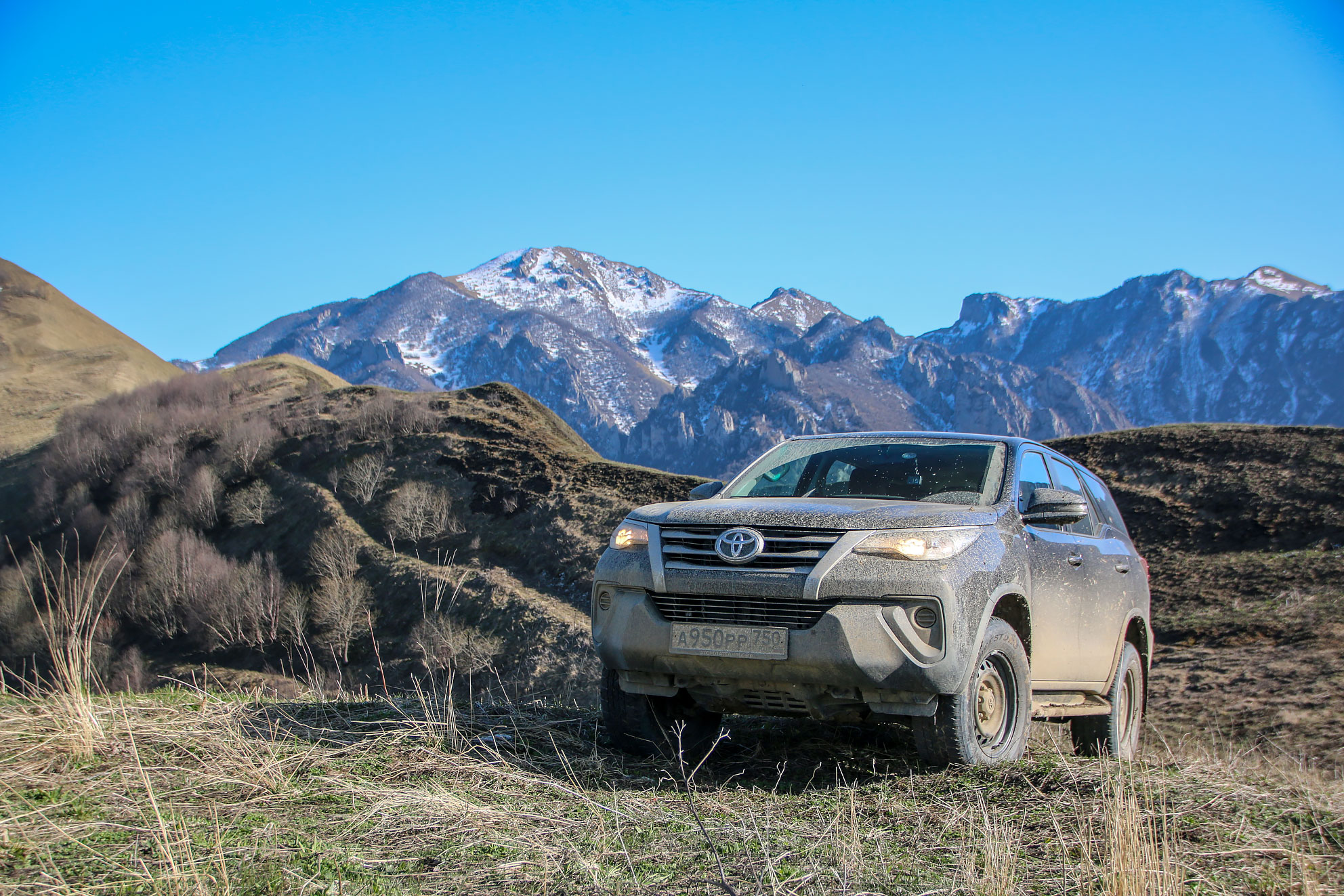 Увидел, где побывал мой Fortuner до меня... ?