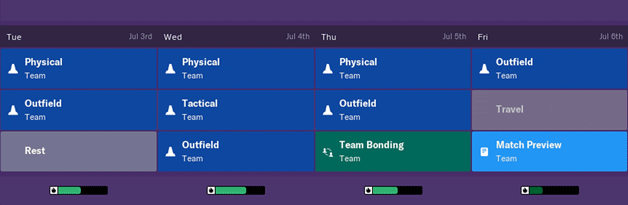 Удобные и понятные пути развития — новая функция, призванная помочь менеджерам-новичкам раскрыть свой потенциал. Посвящение в менеджеры происходит под руководством помощника, охватывает основы футбольного менеджмента и помогает вам проложить курс к вершинам мастерства. 