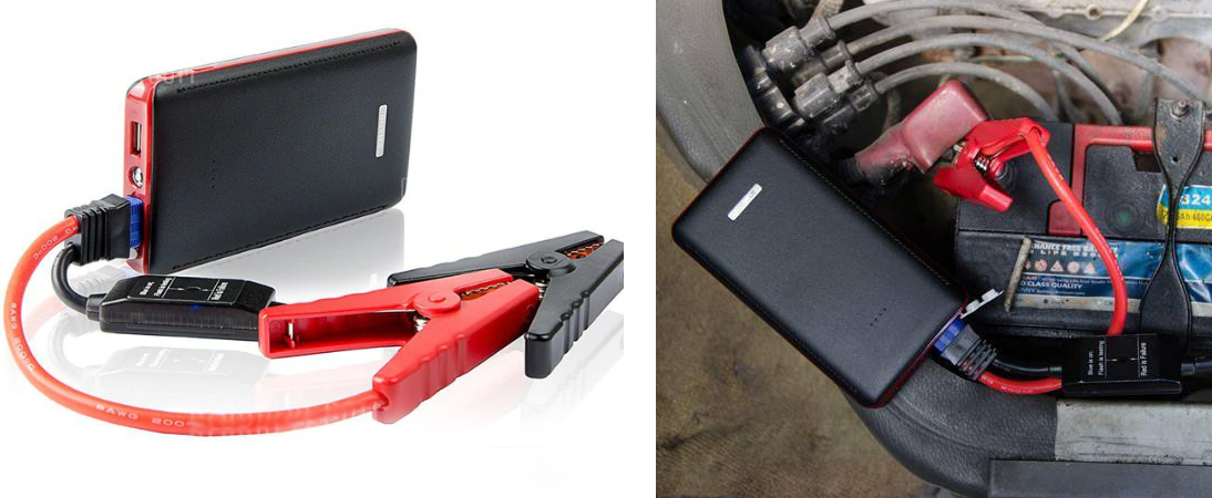 Завести автомобиль зимой от power bank, если сел аккумулятор. Реально ...