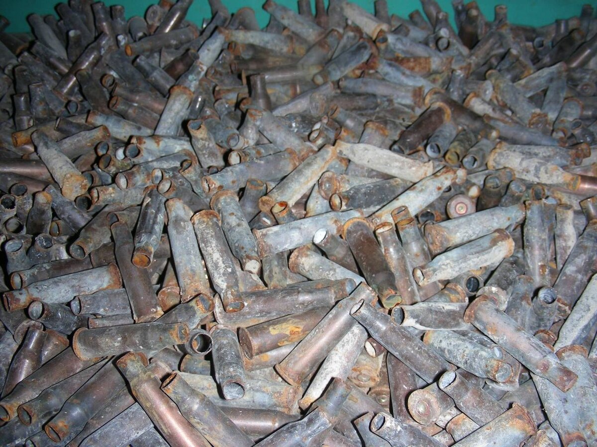 Иногда гильзы выглядят так.