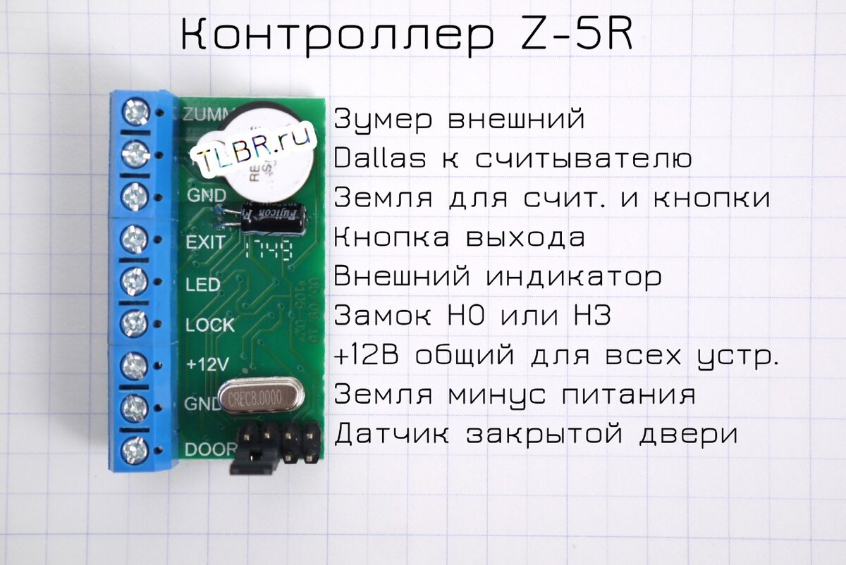 Схема расключения z5r