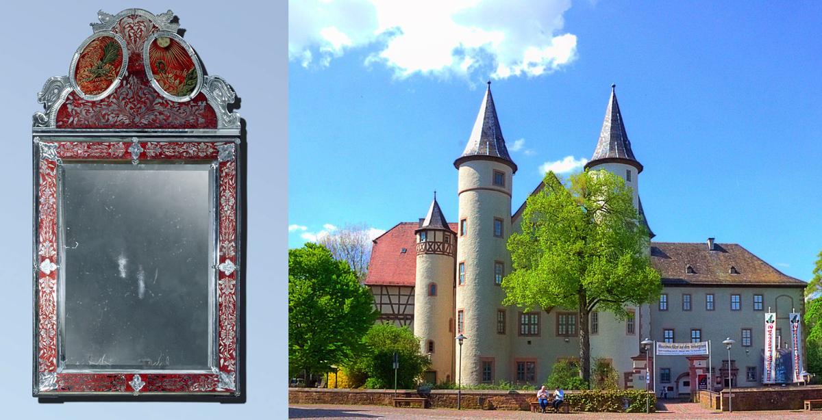 Говорящее зеркало                             Замок  города Лор-на-Майне