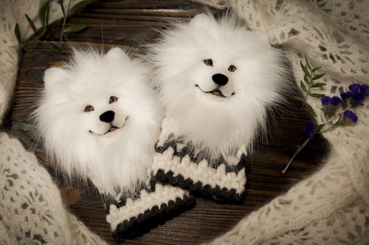 Самые первые варежки, сшились за одну ночь