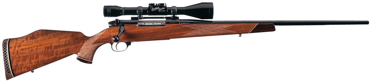 Винтовка Weatherby Mark V с прицелом также фирмы Weatherby