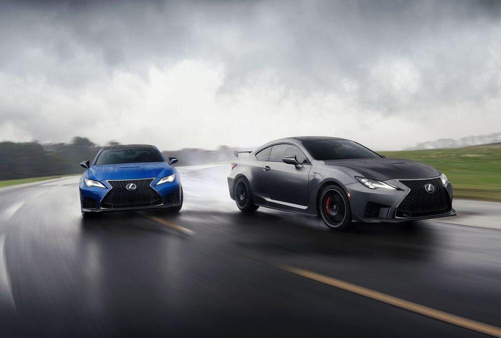 2019 Lexus RC F и 2019 Lexus RC F Track Edition