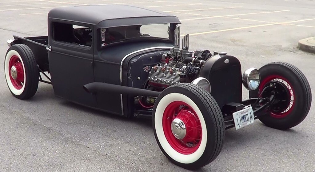 Hot-rod model A