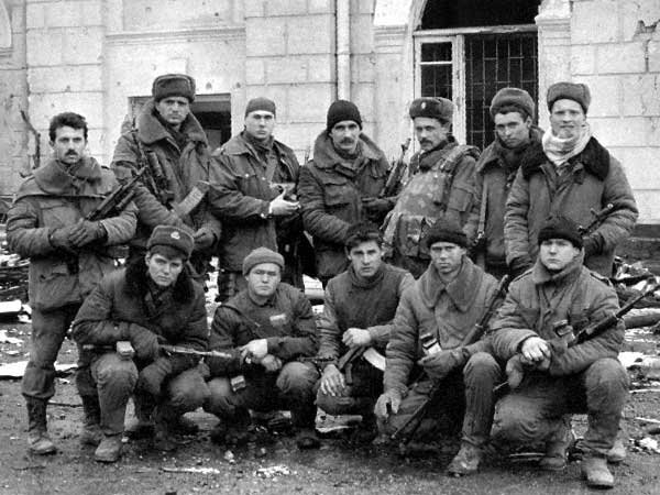 Бойцы 131-ой бригады