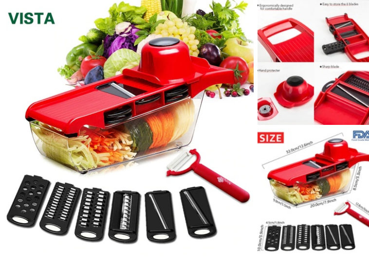 Овощерезка со стальными лезвиями