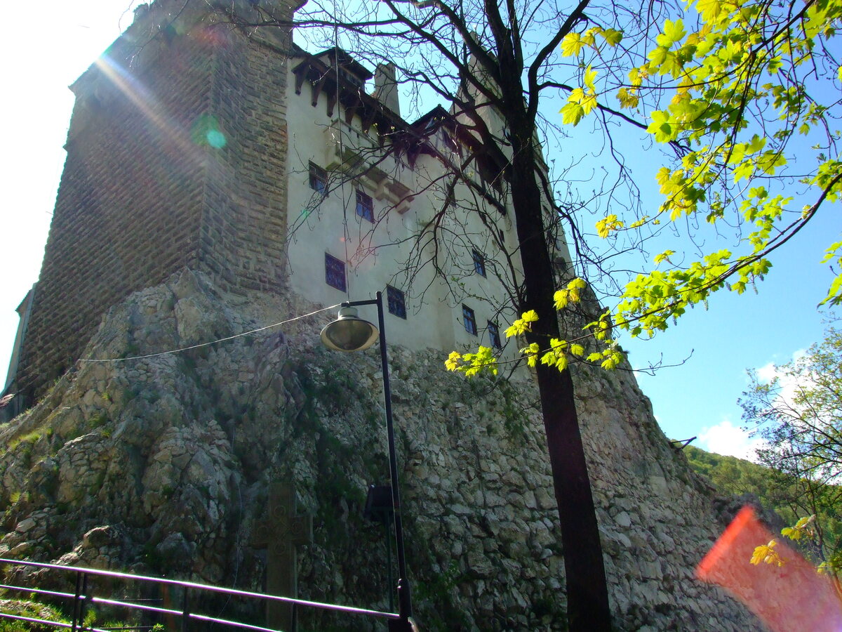 Замок графа Дракулы в Бране, май 2008 года