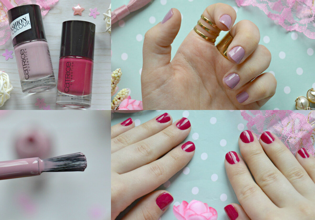 Catrice Ultimate Nail Lacquer в оттенках №112 CHA-KIRA и №108 THE VERY BERRY BEST 