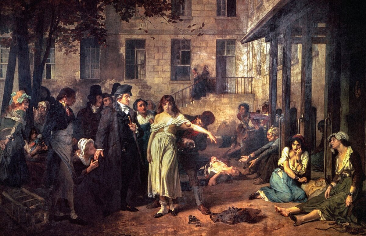 Тони Робер-Флёри. «Пинель в Сальпетриере»