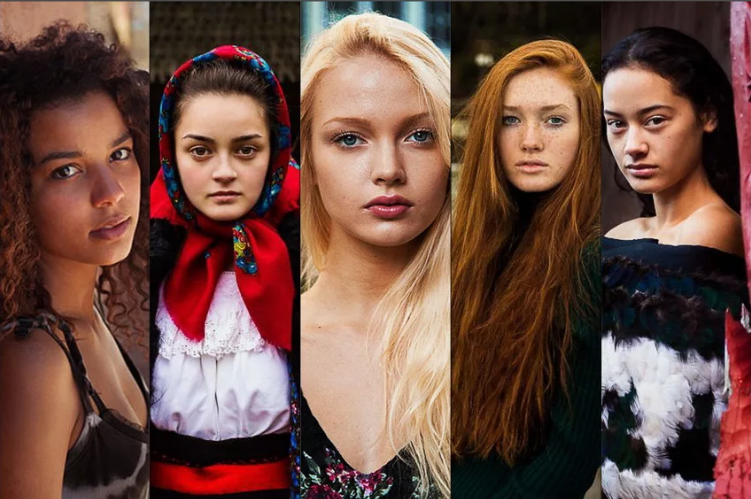Красотки разных народов мира