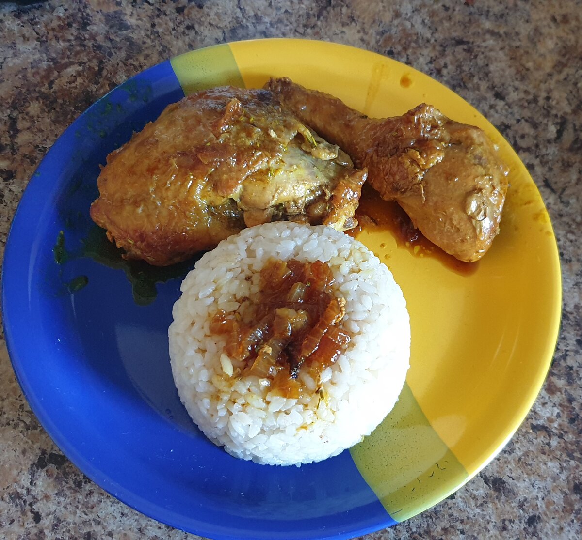 Подача с рисом.