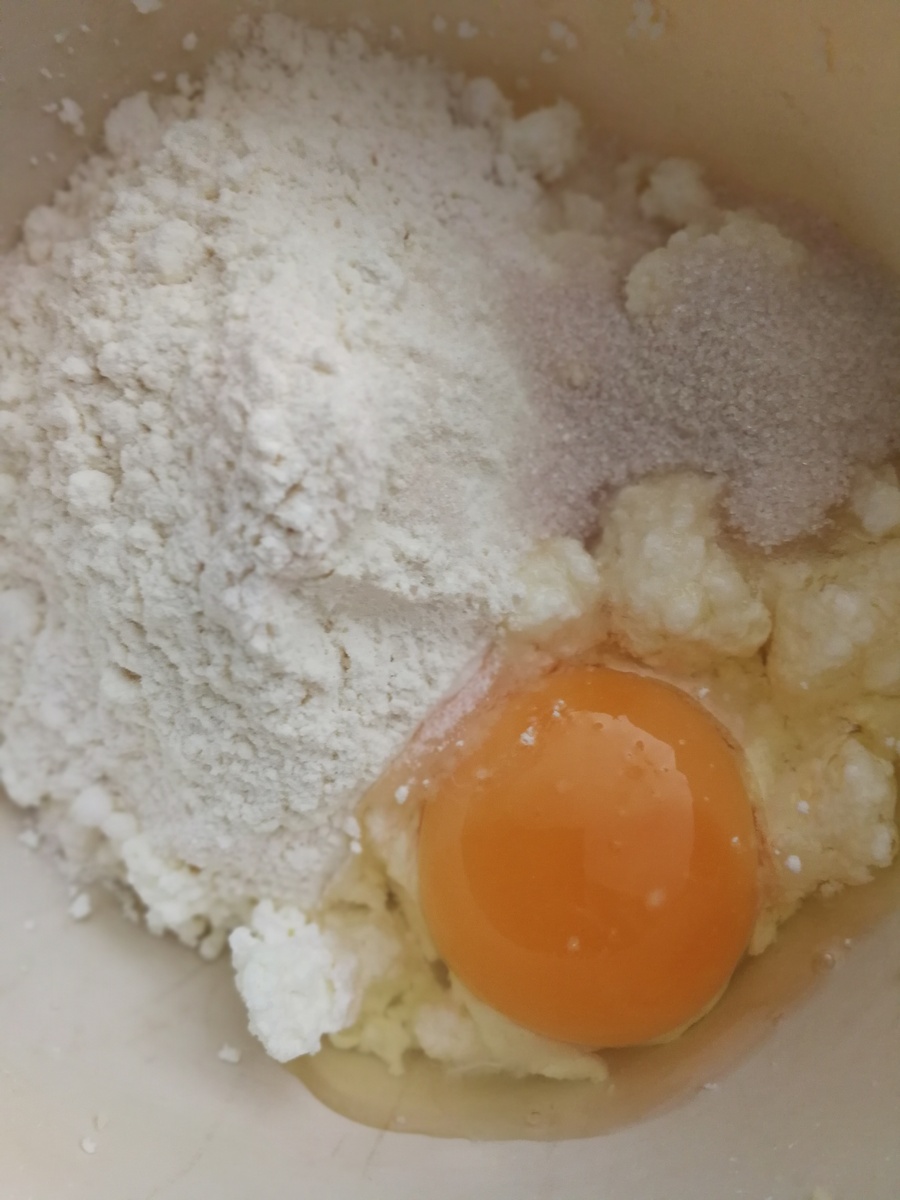 Ингредиены для сырников