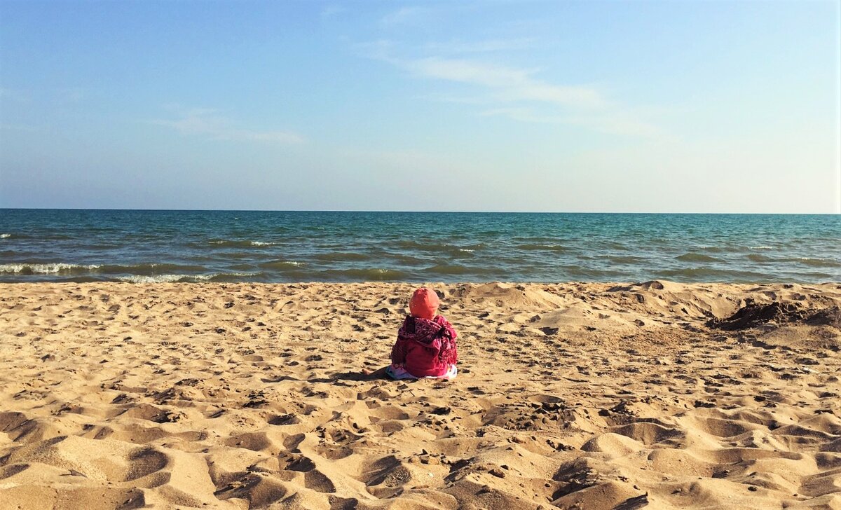 Каспийское море. Фото из семейного архива 