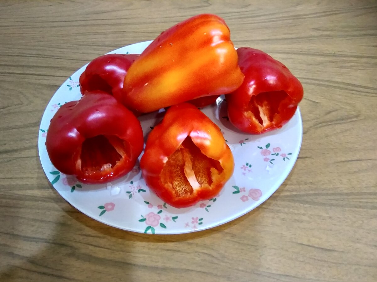 подготовила к бланшированию