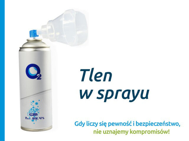 Tlen w sprayu