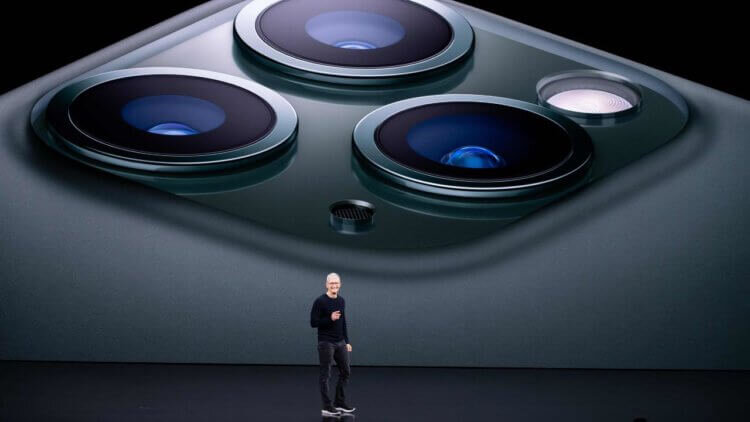 Тройная камера iPhone 11 Pro