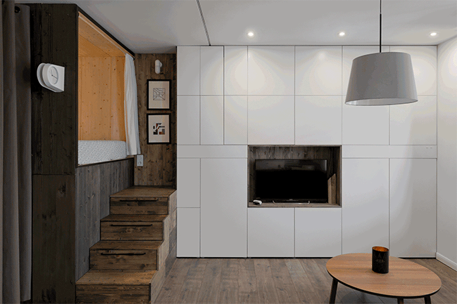 Квартира 35 м² / Studio Bazi