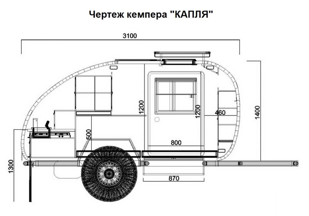 Усиленный прицеп для легкового автомобиля своими руками