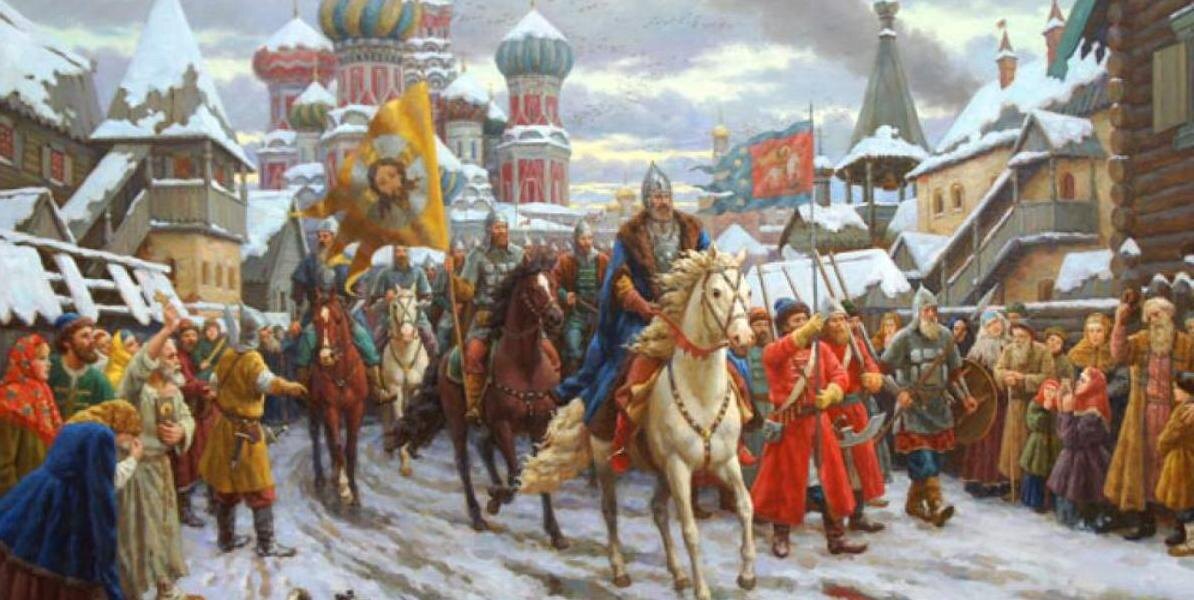Народное ополчение Минина и Пожарского.