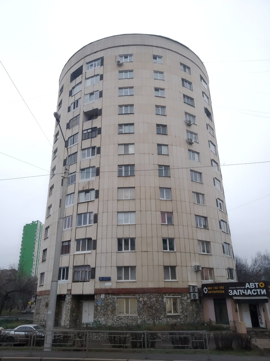 круглый дом с лицевой стороны ул Вологодская