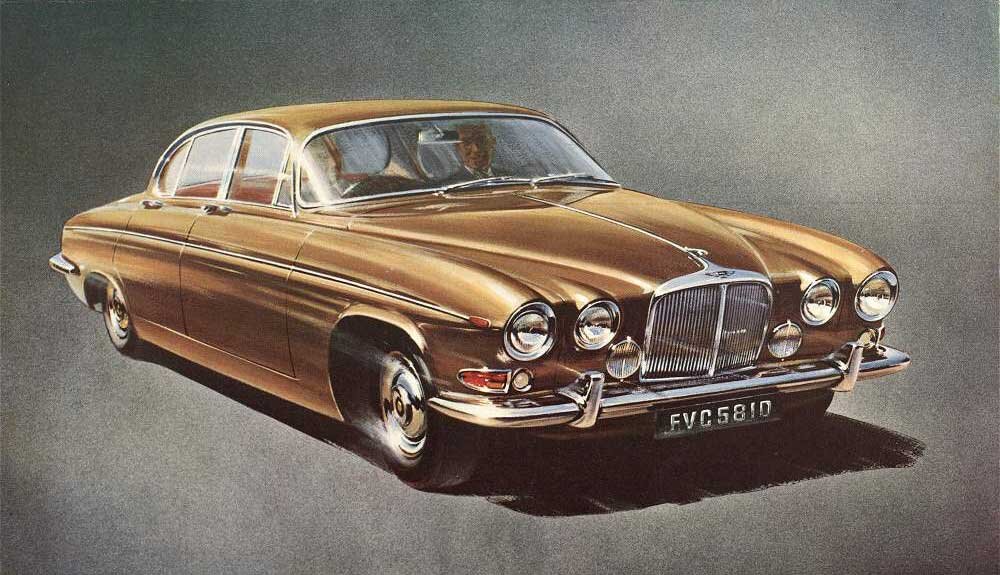 Ягуар ретро XJ 60