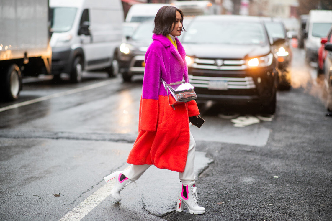 Эко-шуба: образ стритстайл 2020