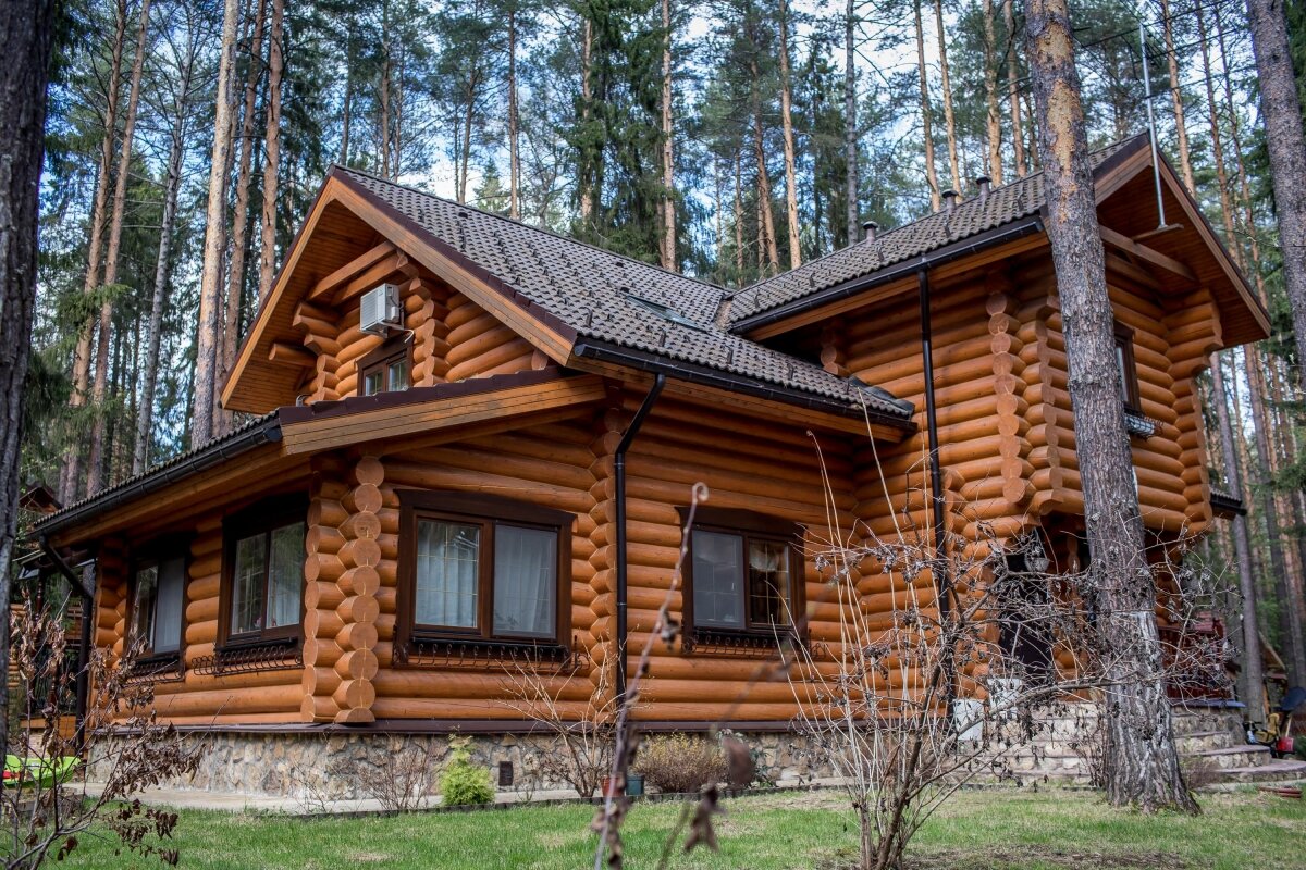 Картинки срубовые дома
