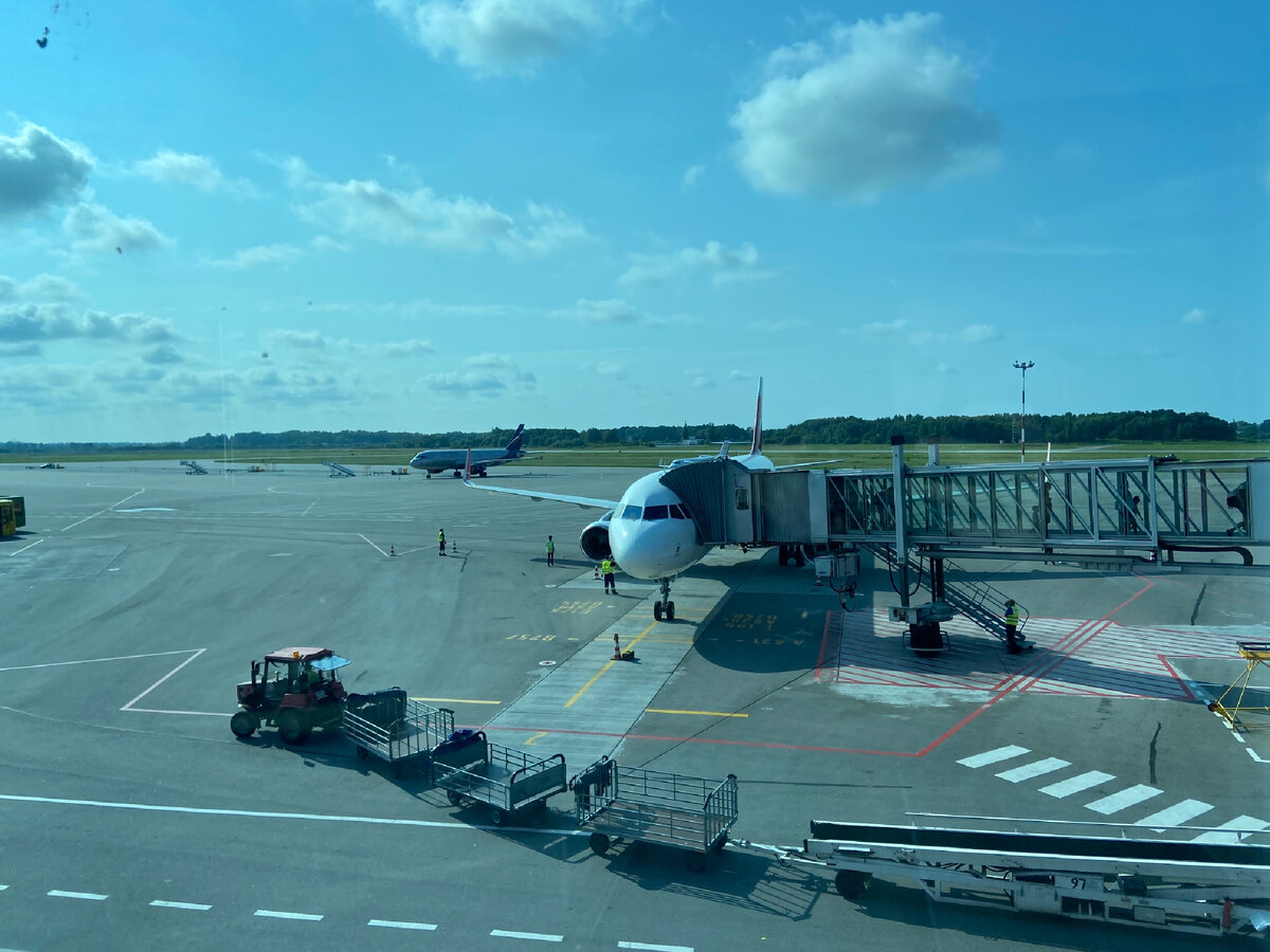 В ожидании полёта. Аэропорт Храброво. Калининград