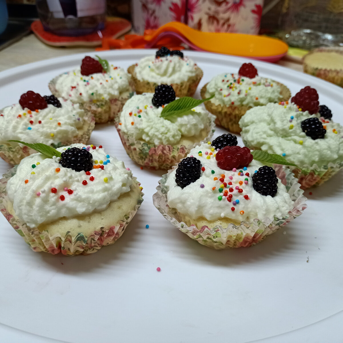 капкейки классические по-домашнему