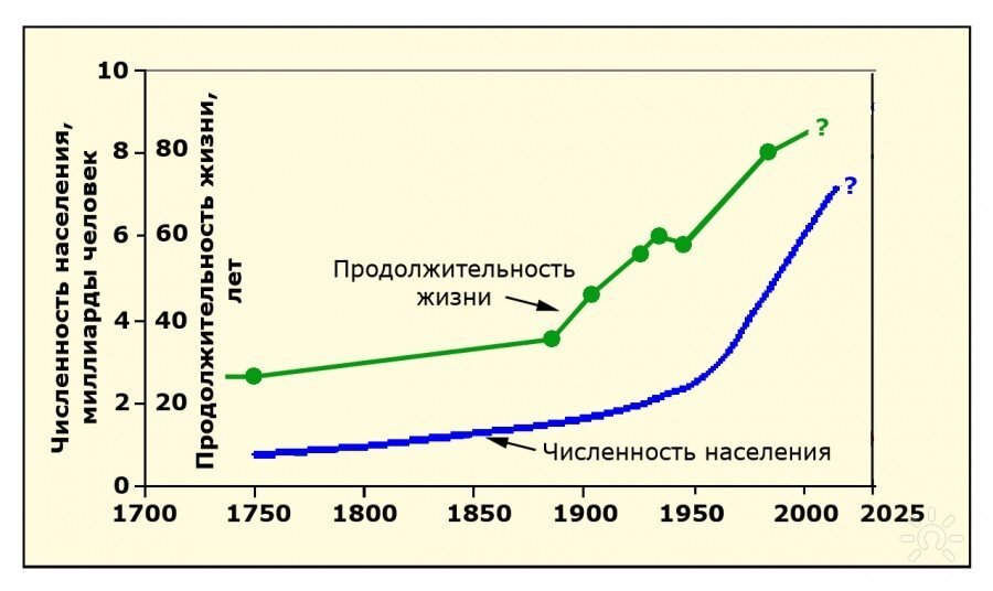 Средняя продолжительность жизни