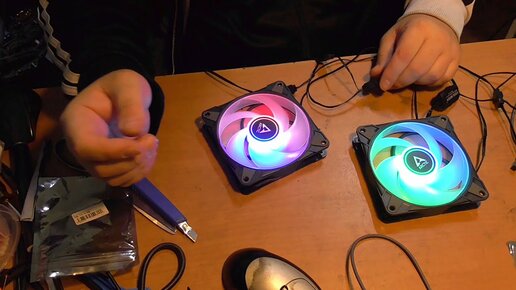 VideoMix всего понемногу,термопаста X-23-7783D, контроллер ARGB для RGB Cooler Arctic.