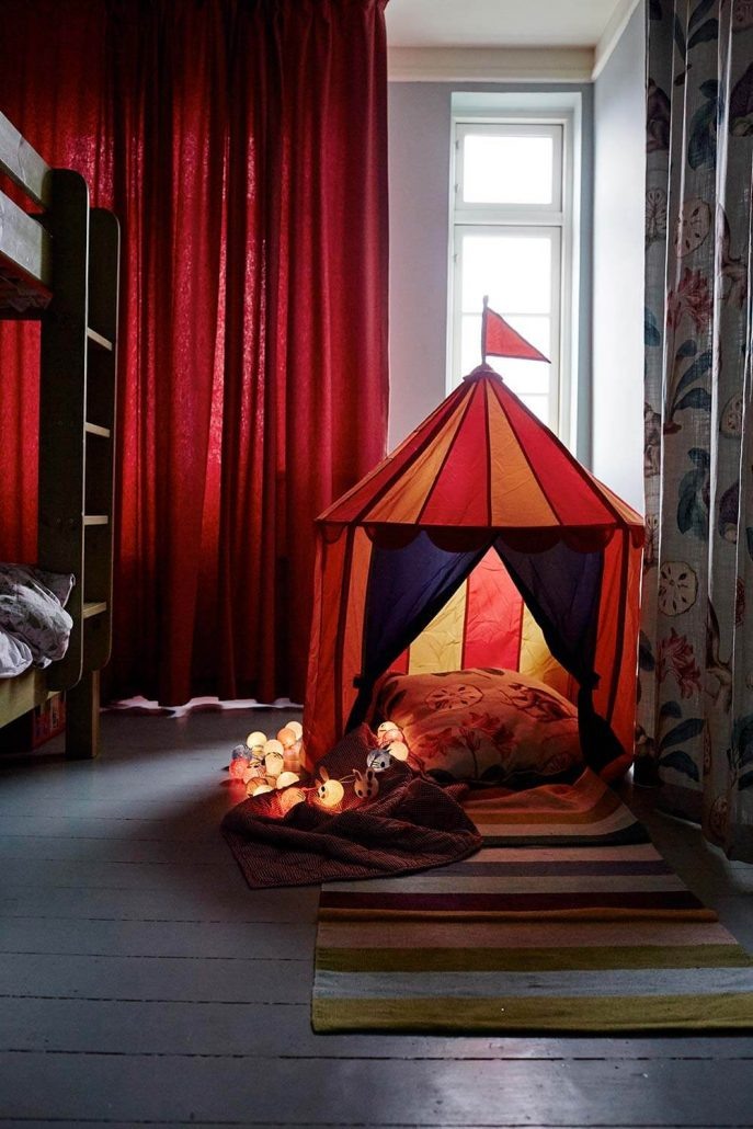 Оснащение детской комнаты. Дизайн Nadia Olive Schnack