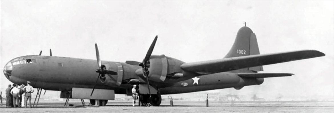 Прототип Boeing XB-29 получил прозвище «летающая морская свинка»