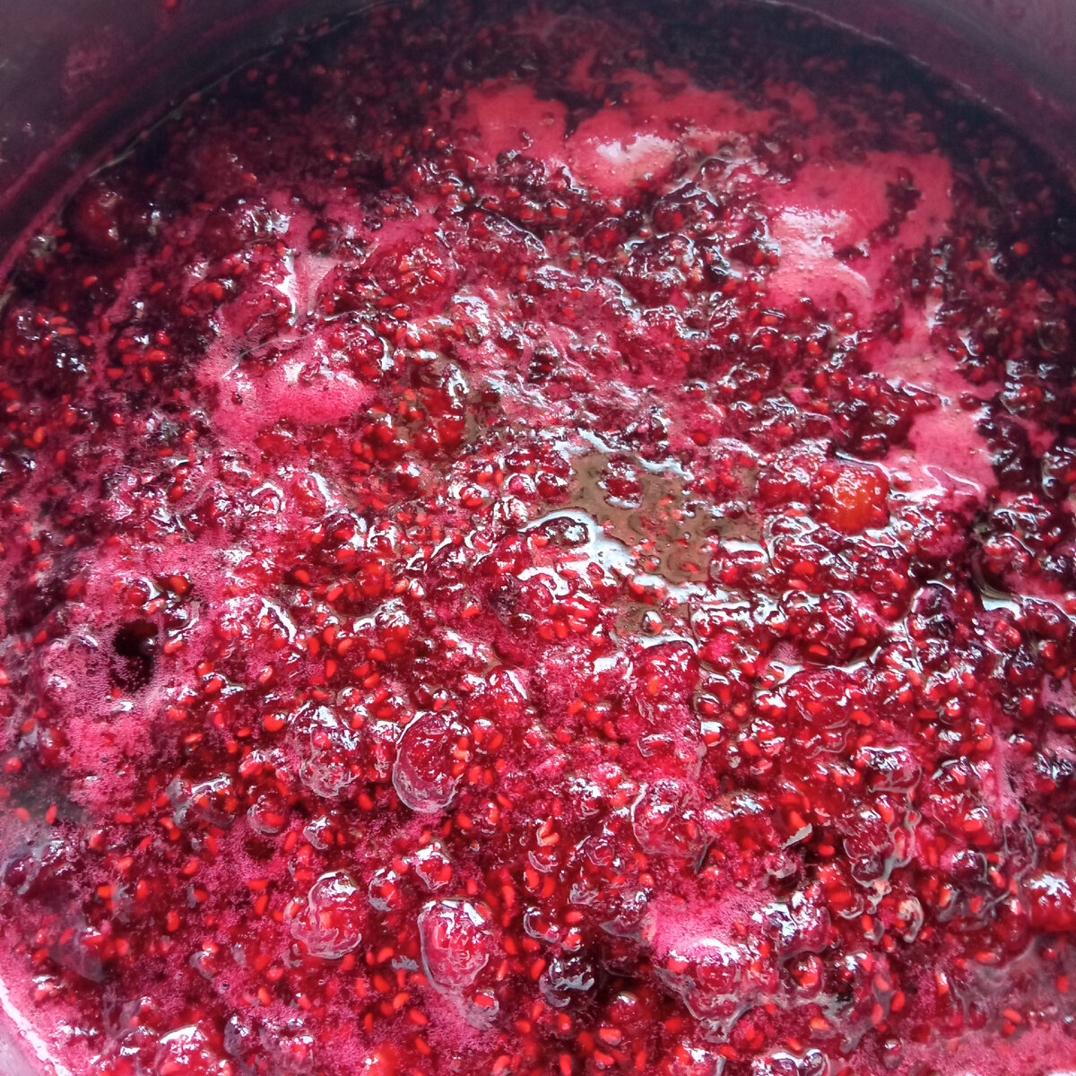 Варка малины