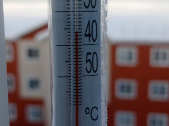     В Тынде температура воздуха опустилась до -40 градусов ФОТО: телеграм-канал Игоря Магарламова