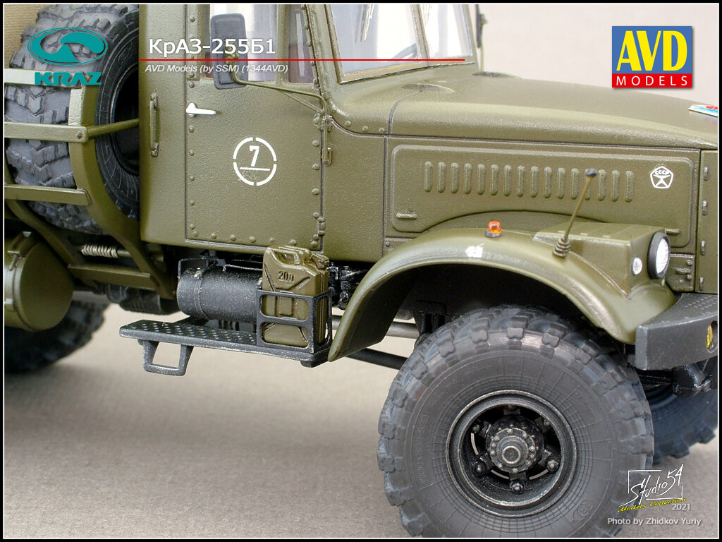 КрАЗ-255Б1. AVD Models. Собранная модель и доработки. | YuriySt54 | Дзен